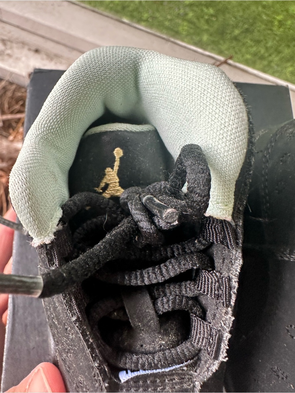 Jordan Kids Black Sneakers - Picture 5 of 9